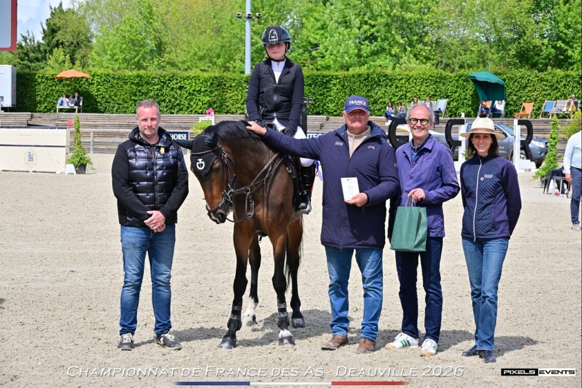 Remise de prix au Championnat de France des As à Deauville en 2026